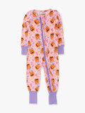Pumpkin Boo Crew Bamboo Ruffle Footie
