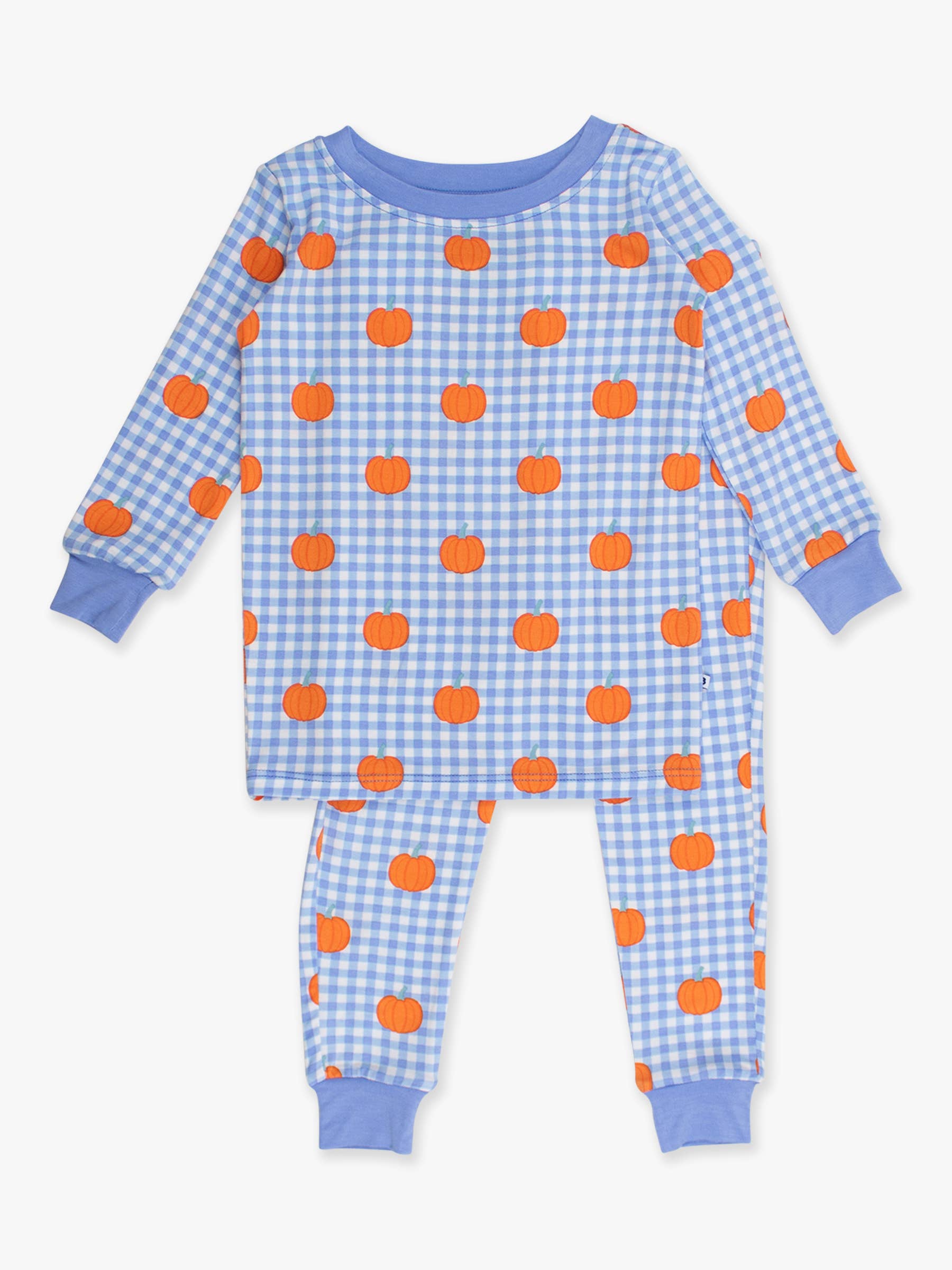 Pumpkin Patch Gingham Bamboo PJ Set