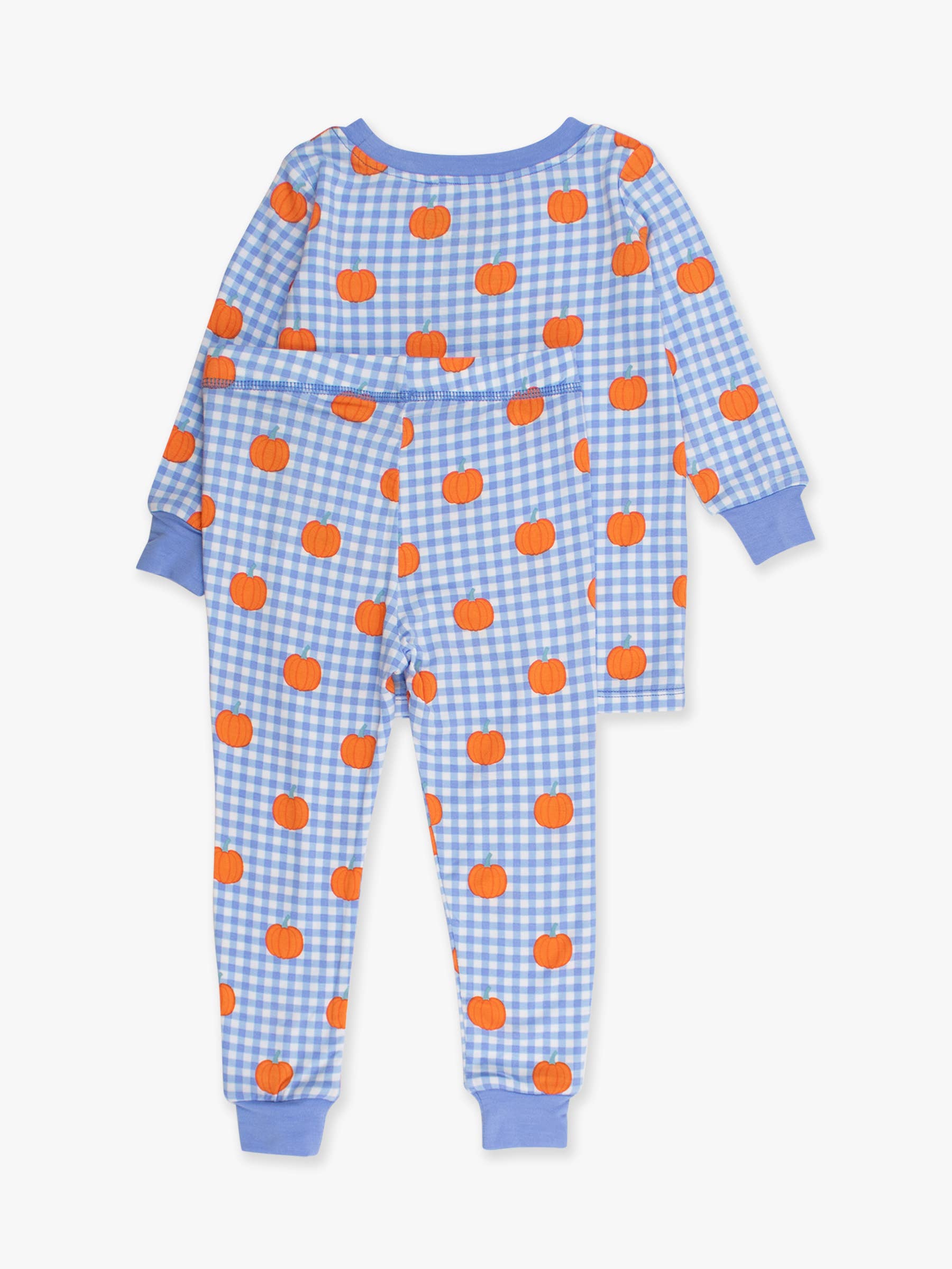 Pumpkin Patch Gingham Bamboo PJ Set